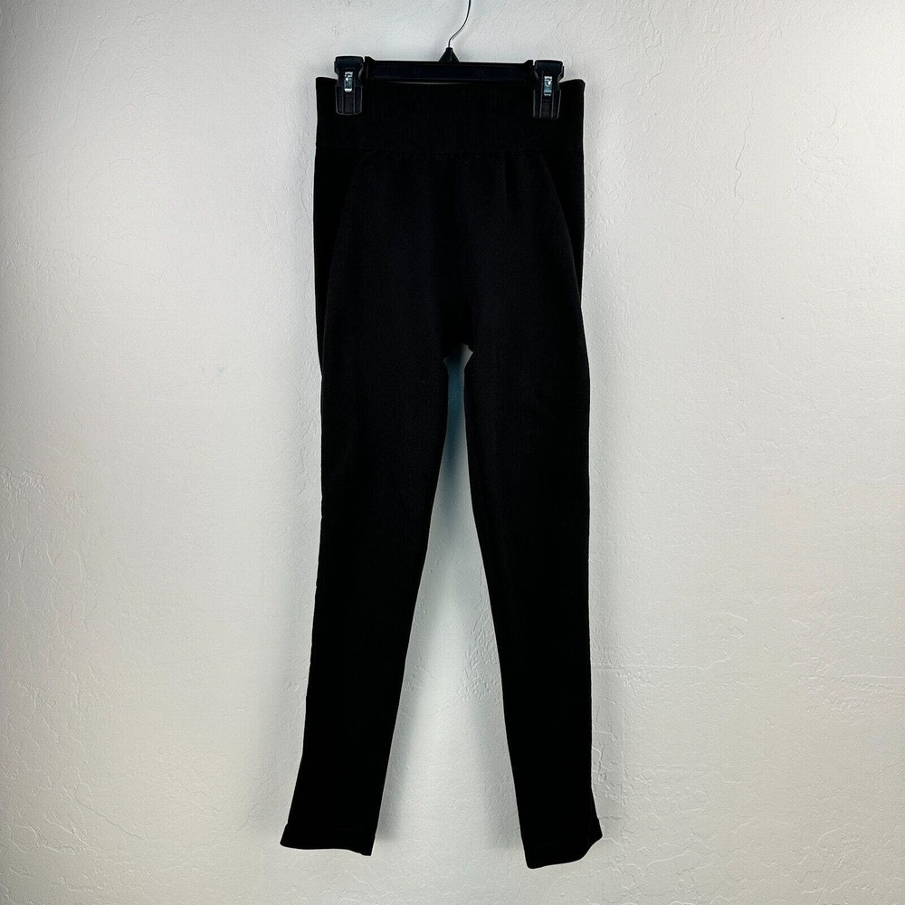 Gymshark‎ Leggings Womens Black High Waist Athleisure Yoga Pull On XS/S
